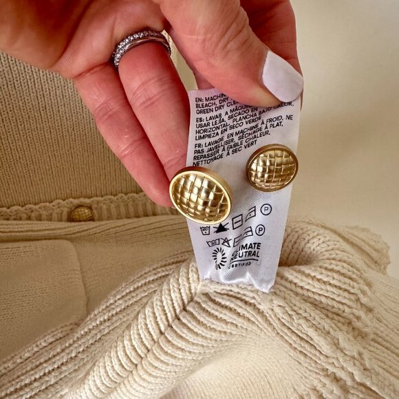 Reformation Catalina 100% Organic Cotton Knit Minidress Size M - Picture 10 of 10